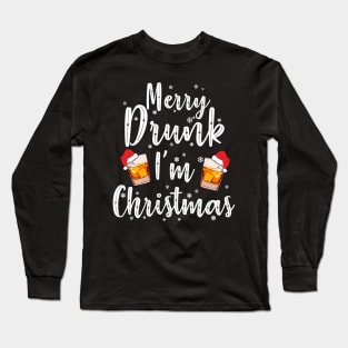 Merry Drunk I'm Christmas Long Sleeve T-Shirt